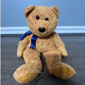 TY Beanie Buddies Collection Plush Teddy Bear Vintage 1999 Brown Stuffed Animal